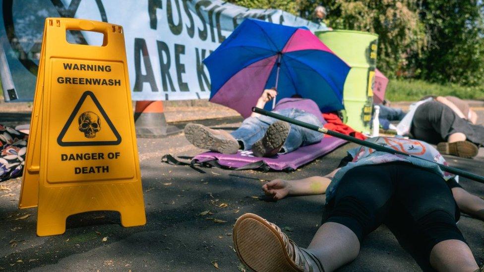 Extinction rebellion protest