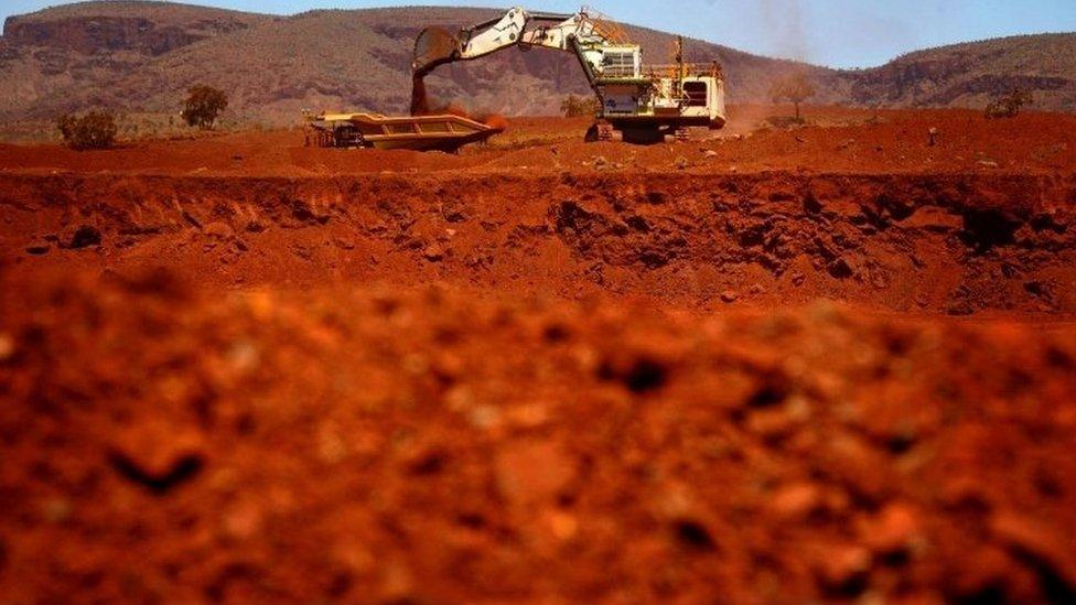 Fortescue Solomon iron ore mine, Western Australia - file photo