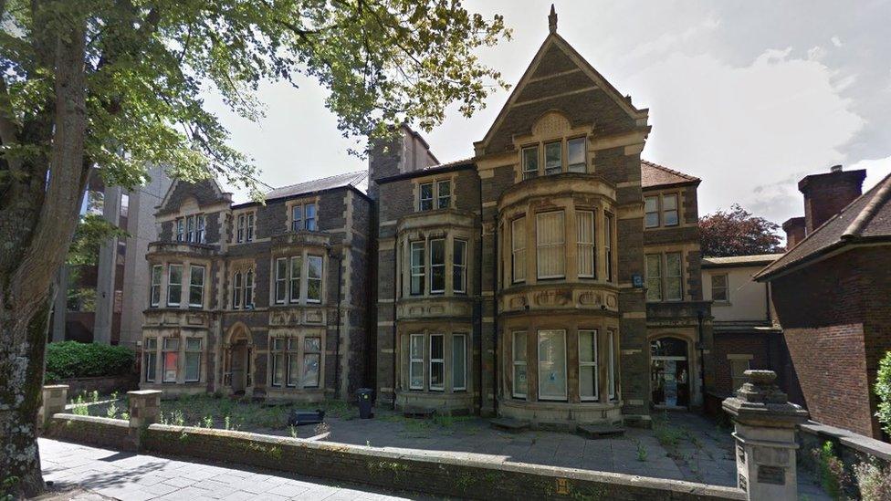 Former Church in Wales headquarters in Cathedral Road, Cardiff