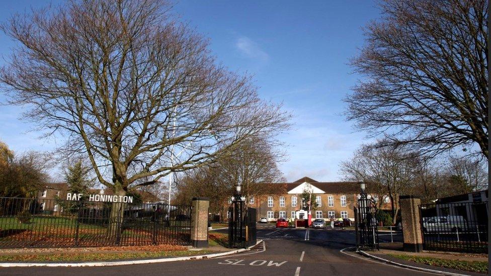 Gates of RAF Honington