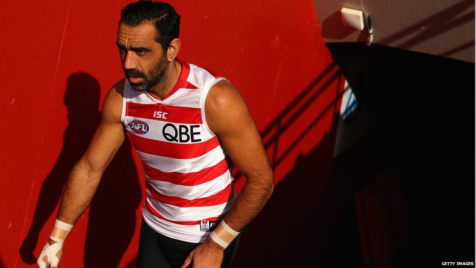 Adam Goodes Sydney Swans