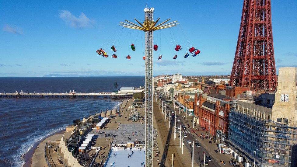 The Star Flyer in Blackpool