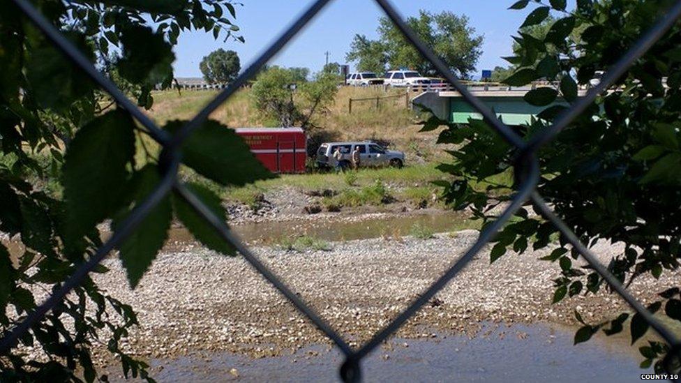 River where body was found