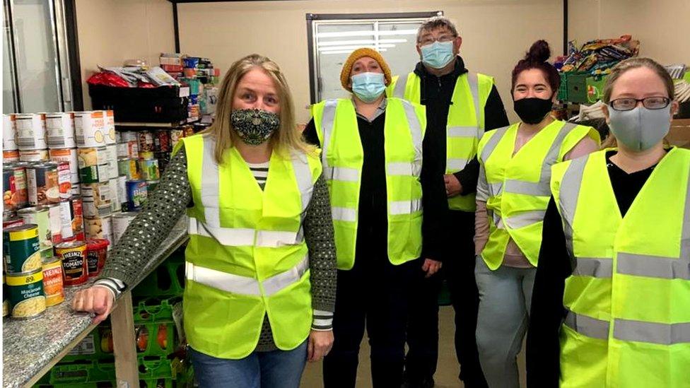 Trinity Foodbank in Radcliffe has seen a surge in demand for its food parcels