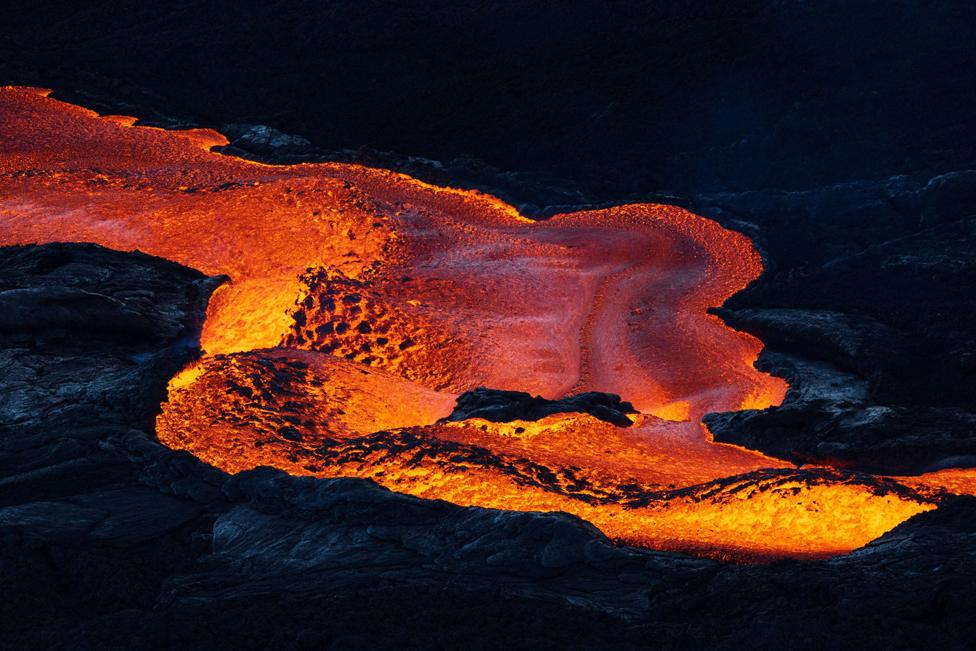 The world's largest active volcano, Mauna Loa, continues to erupt from its northeast rift, on the Island of Hawaii, Hawaii, USA, 30 November 2022.