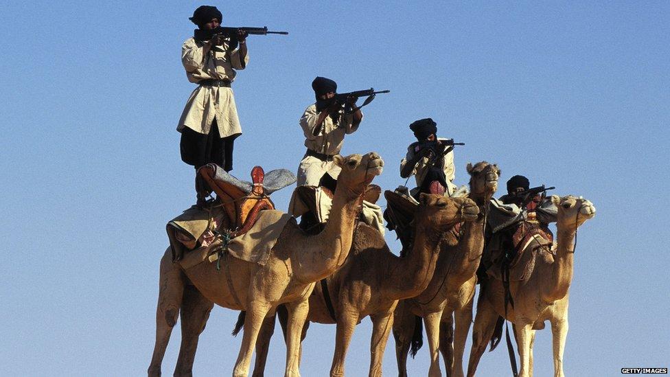 Mauritanian National Brigade in 1996