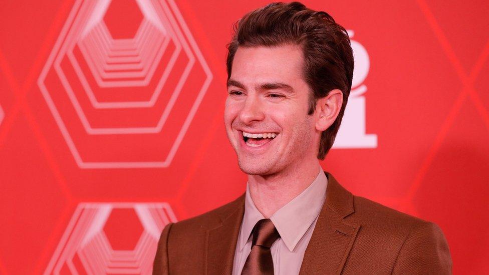 Andrew Garfield at the Tony Awards