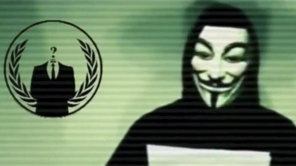 Anonymous explain how to fight IS online