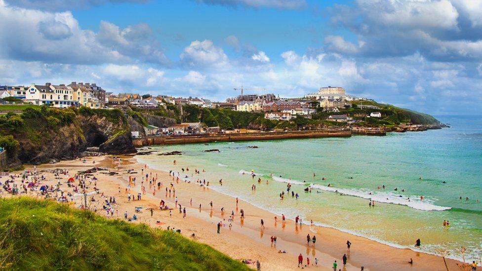 Traeth Tolcarne, Newquay