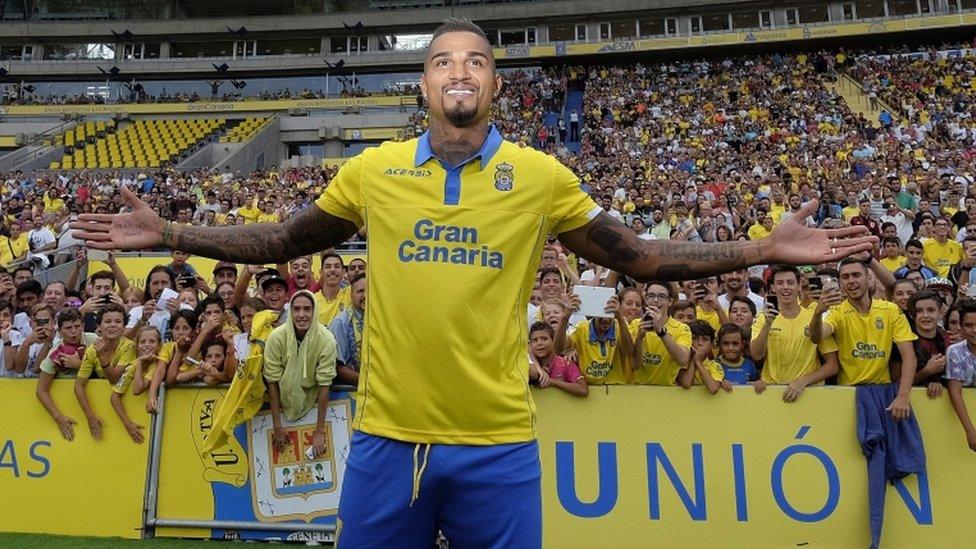 Ghana midfielder Kevin-Prince Boateng
