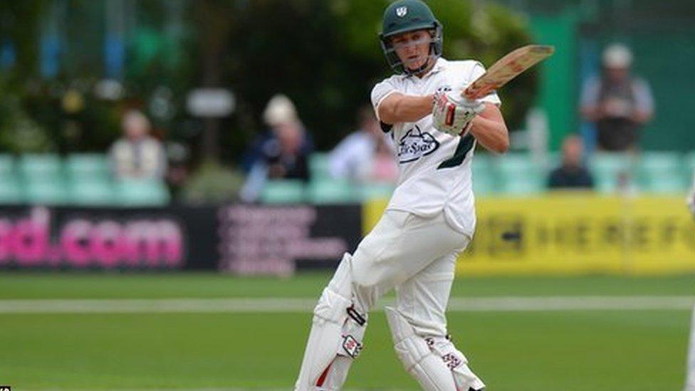 Worcestershire and England Lions batsman Joe Clarke