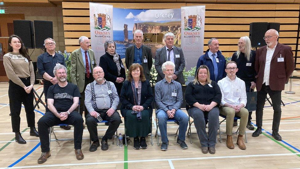 Elected Orkney members