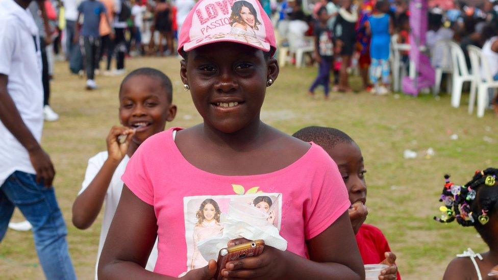 11-year-old Anita Fanny at Festiglaces