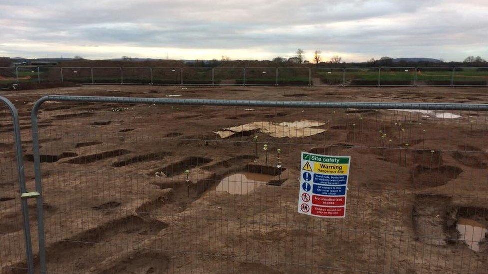 Yatton burial site