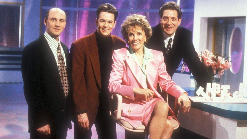 Howard Leader, Kevin Devine, Esther Rantzen and Gavin Campbell