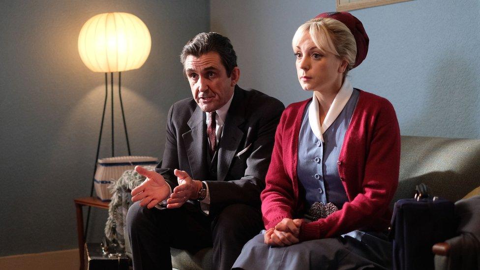 Stephen McGann and Helen George in Call the Midwife