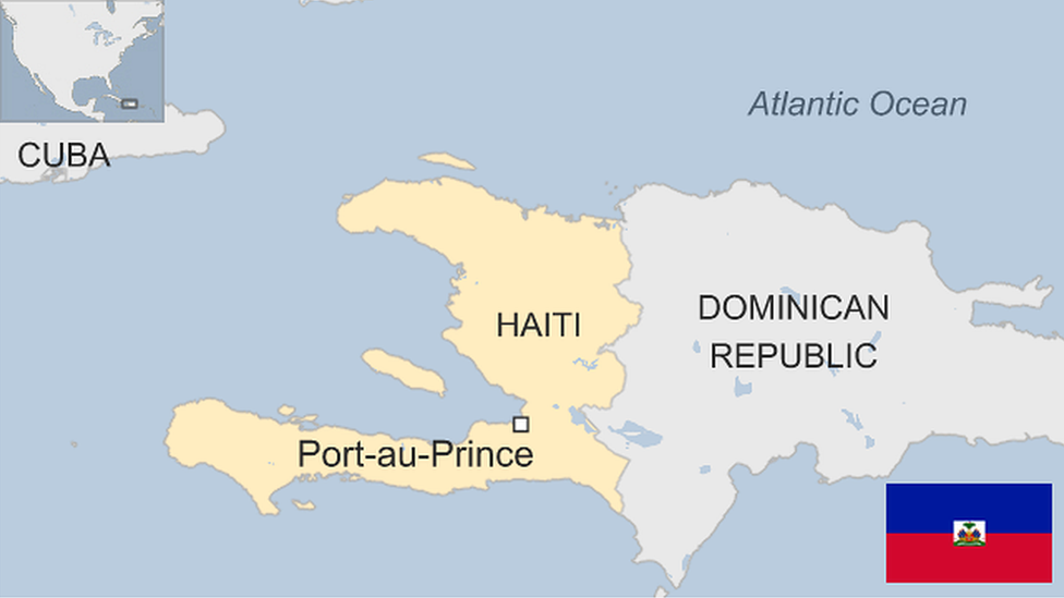 Map of Haiti