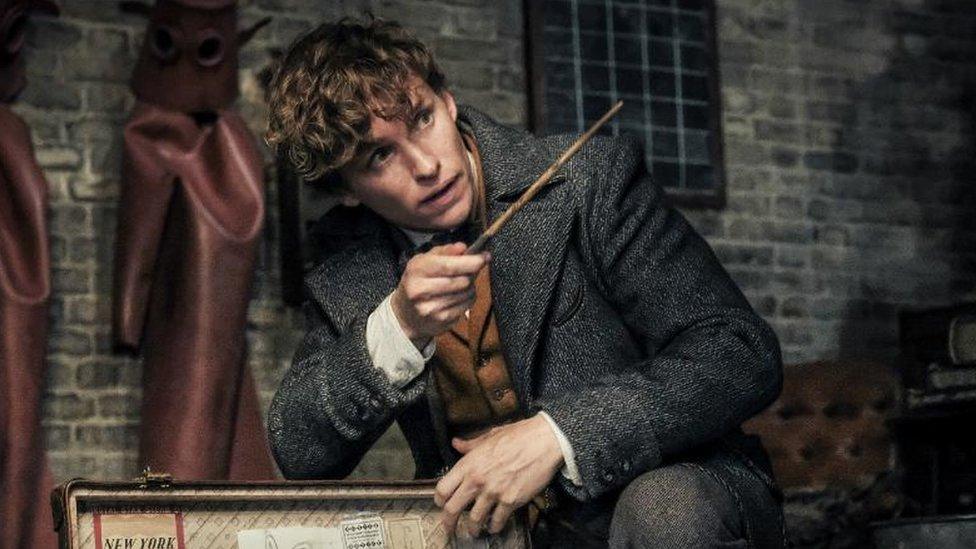 Eddie Redmayne as Newt Scamander in Fantastic Beasts: The Crimes of Grindelwald