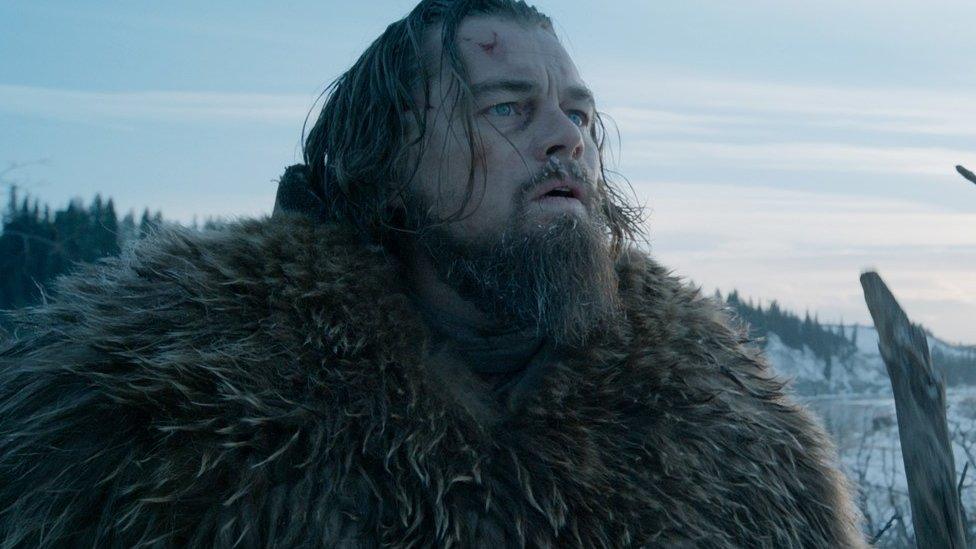 Leonardo DiCaprio in The Revenant