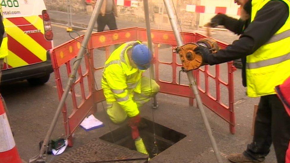 Engineers working in Bath