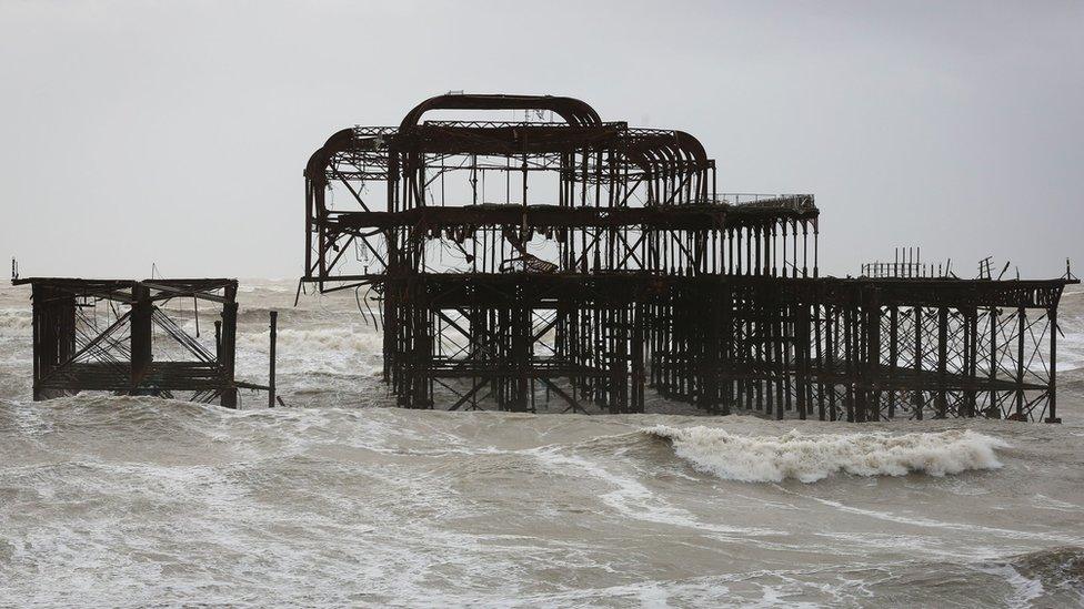 West Pier in February 2014