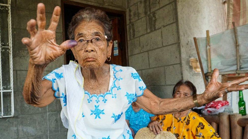 Maria Quilantang, leader of Filipina comfort women group Malaya Lolas