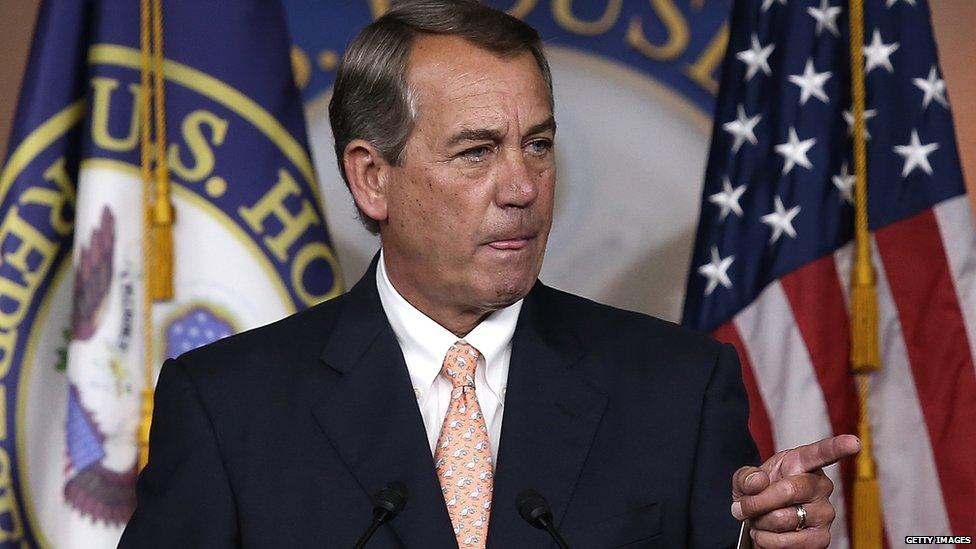 Speaker of the House John Boehner.