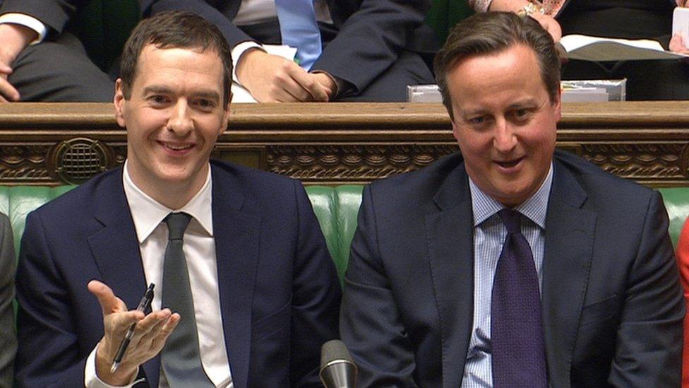 George Osborne and David Cameron