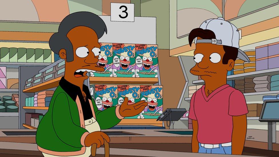 Apu featured in the episode 'Much Apu About Something'