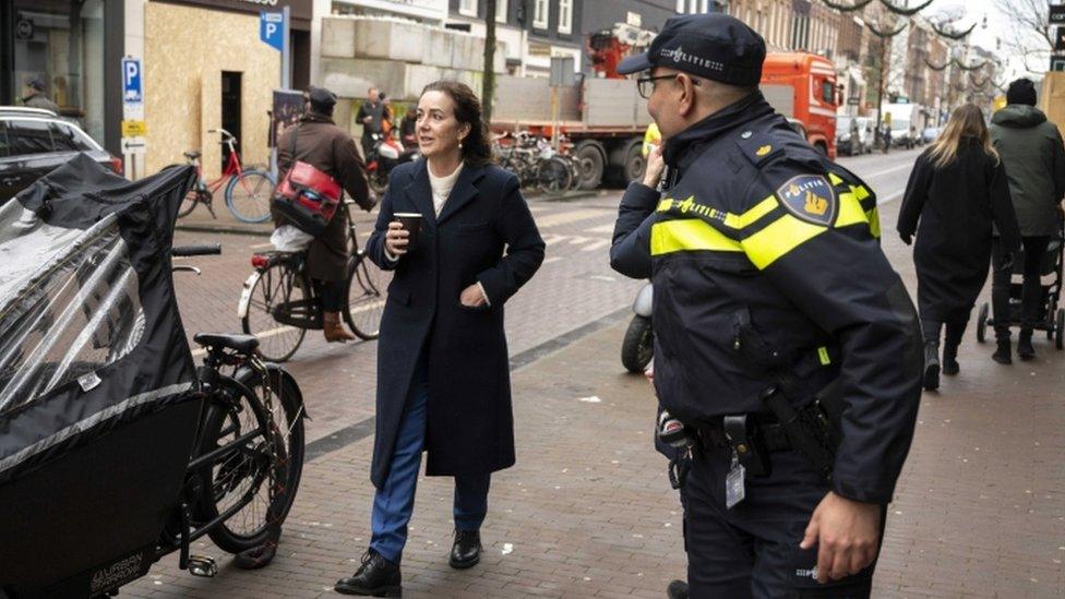 Amsterdam Mayor Femke Halsema