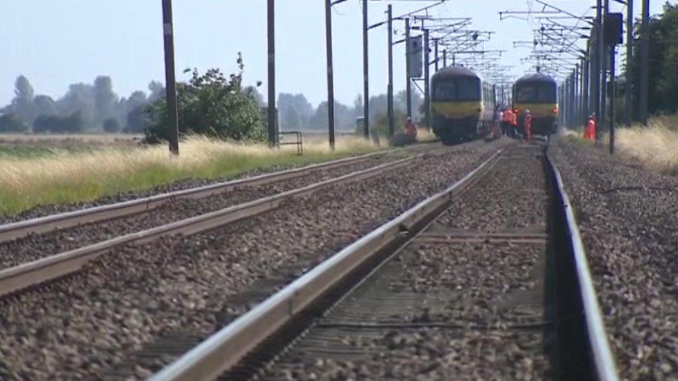 The train on the trainline