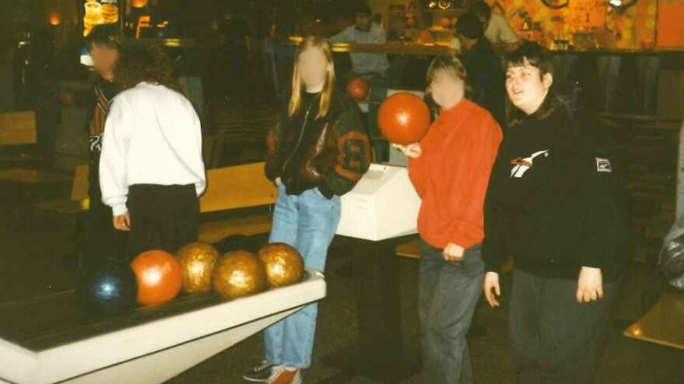 Margaret Fleming with friends