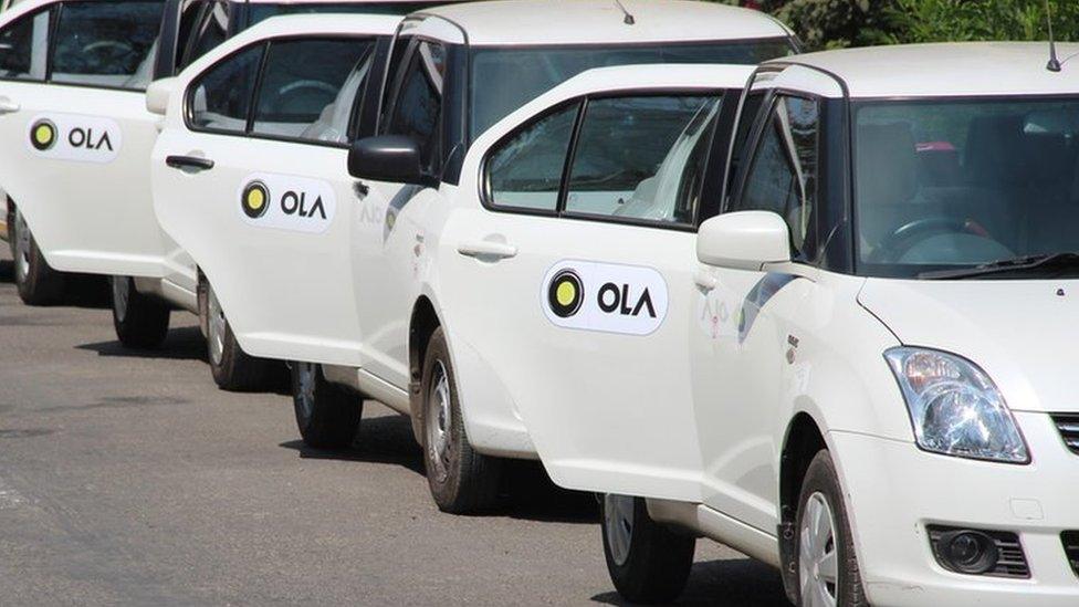 Ola taxis