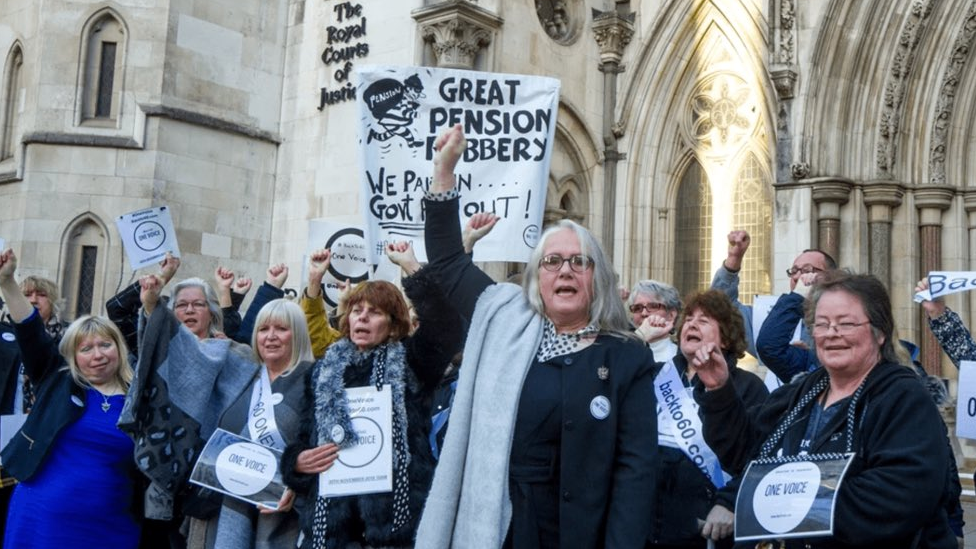 Backto60 won the right to a judicial review into increases in the pension age for women