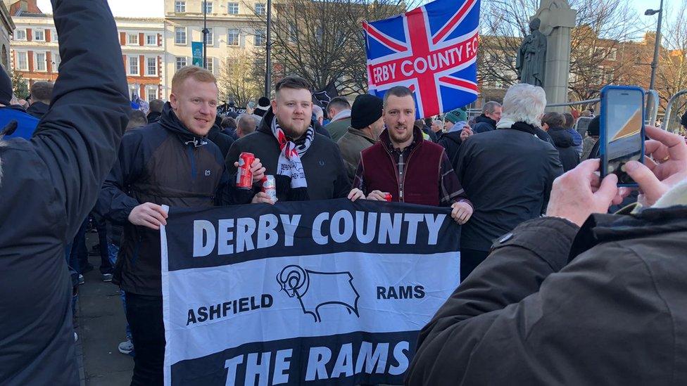 Derby County fans