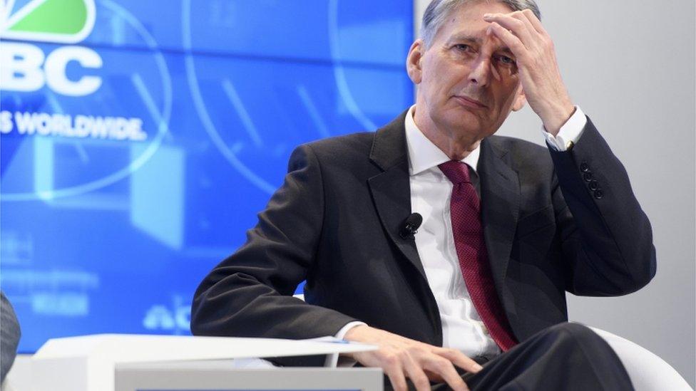 Philip Hammond at Davos