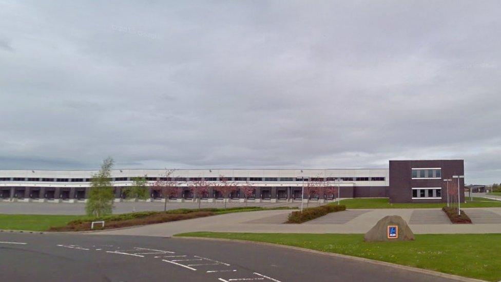 Aldi distribution centre Bathgate