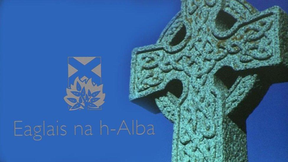 Eaglais na h-Alba agus Crois Cheilteach