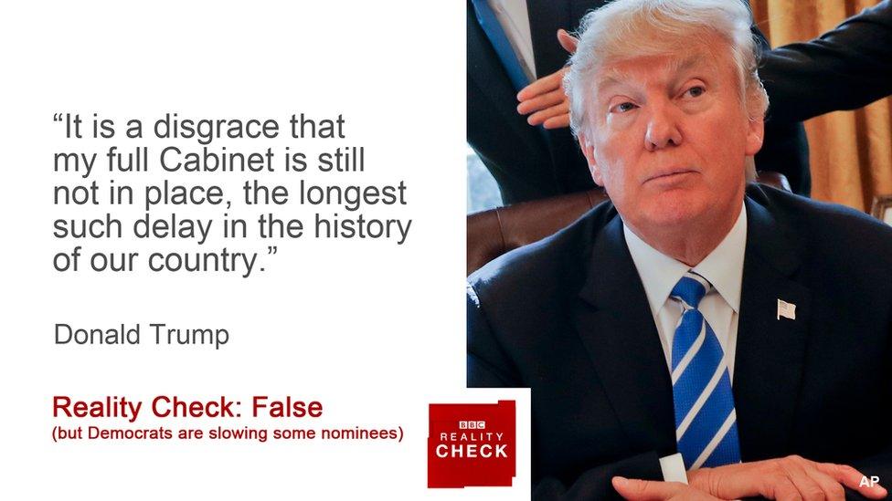 Reality checking Trump