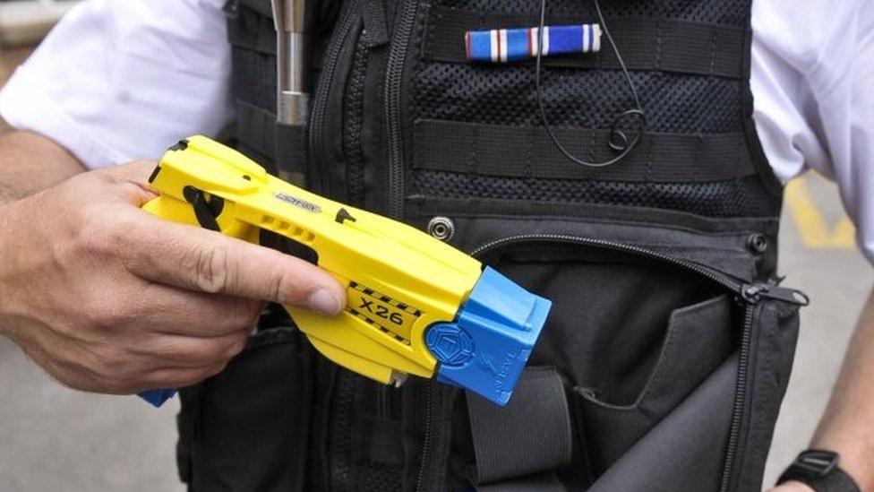 Taser stun gun