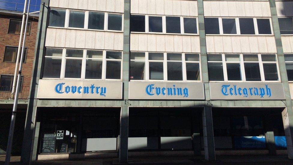 Coventry Evening Telegraph building