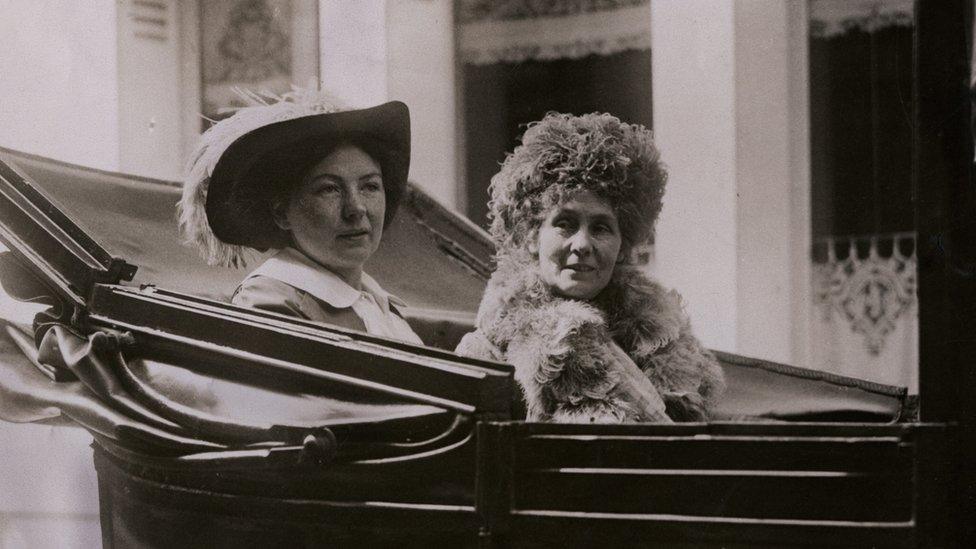 Christabel and Emmeline Pankhurst