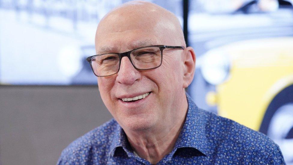 Ken Bruce in the Greatest Hits Radio studio