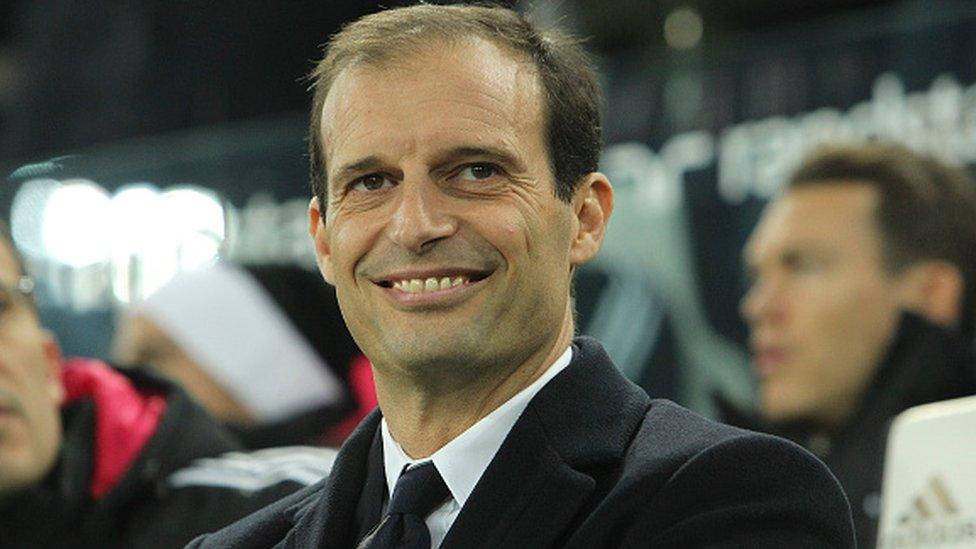 Juventus boss Massimiliano Allegri