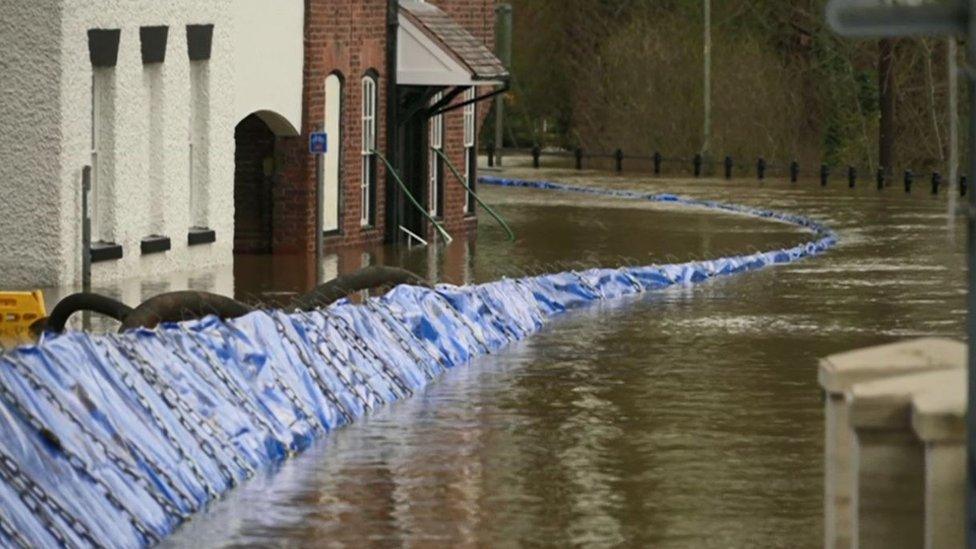 Flooding in Bewdley