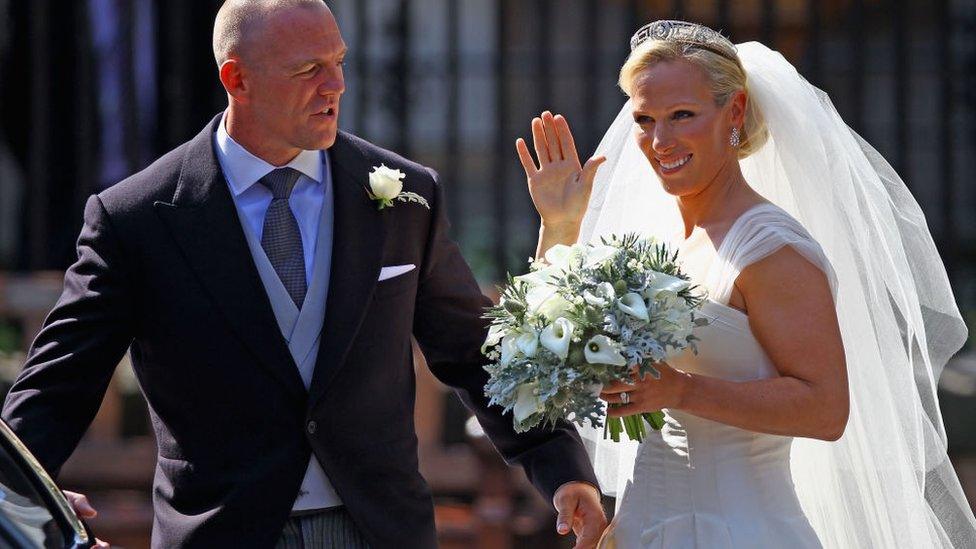 Cad & the Dandy dressed Mike Tindall for his marriage wedding to Zara Phillips, daughter of Princess Anne, in 2011