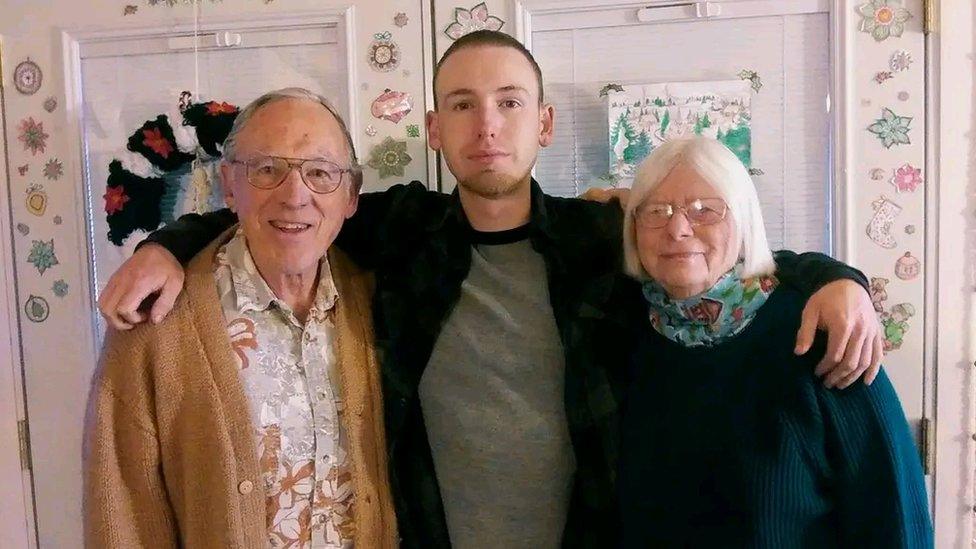 Christian, Jerry and Sharon Jouret