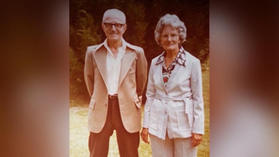 Albert and Margaret Norman in the 1970s