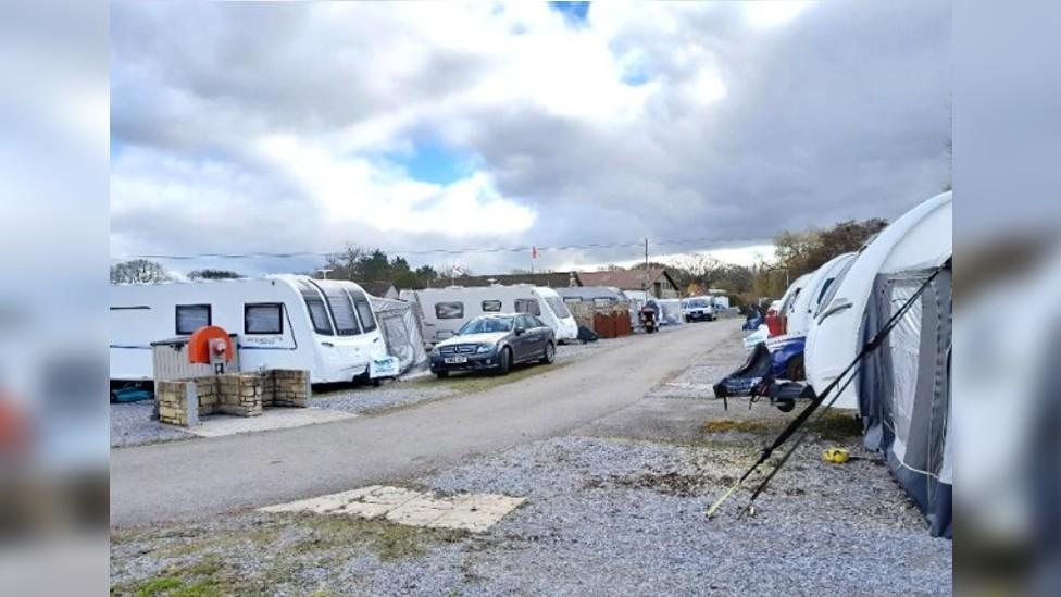 The Mill Farm Camping And Caravan Site In Fiddington