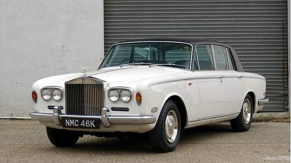 The Rolls-Royce once owned by Best